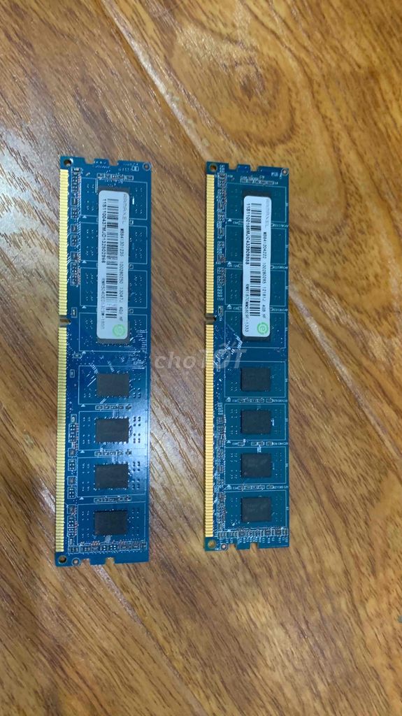 2 thanh ram ramaxel 4GB DDR3