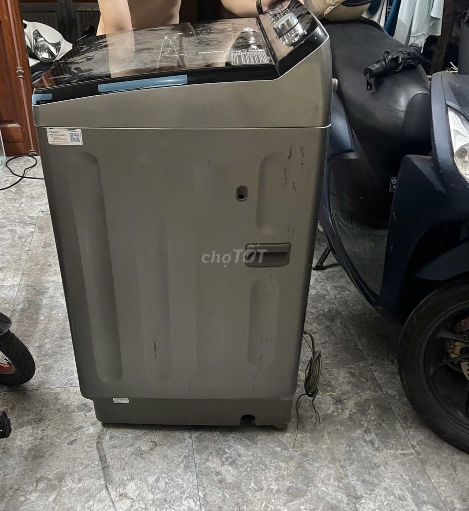 Máy giặt Aqua 12kg Xám. Mua bán Máy giặt tại Quận Bắc Từ Liêm Hà Nội được đăng bởi Nga moon  hình 1