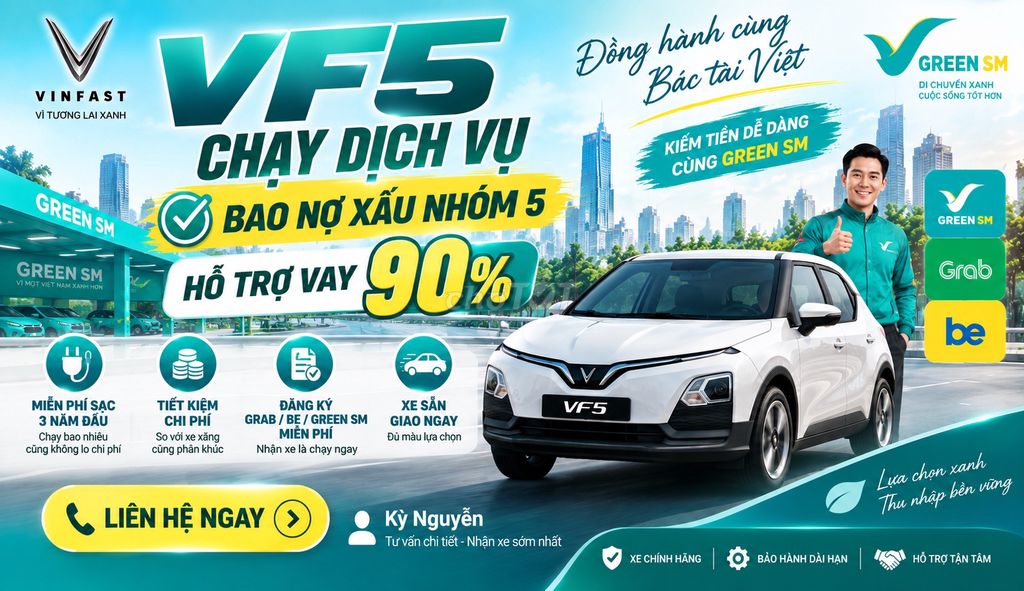 ЭКСПЛУАТАЦИОННЫЙ СЕРВИС VF5 — АВТОМОБИЛЬ ГОТОВ К ДОСТАВКЕ — КРЕДИТ В РАЗМЕРЕ 90%