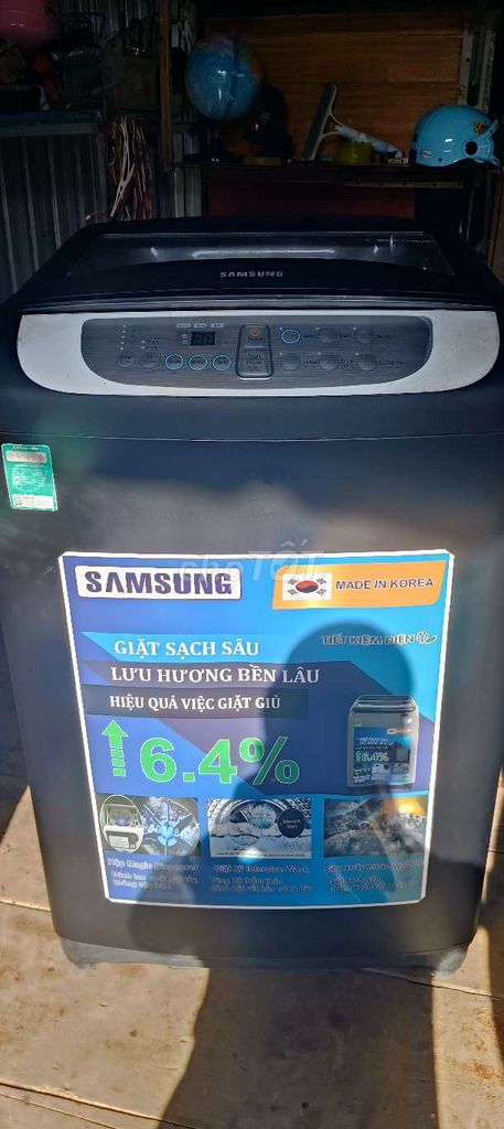 Máy giặt Samsung 9kg cửa trên Đen Hàn Quốc. Mua bán Máy giặt tại Thành phố Long Xuyên An Giang được đăng bởi lộ tẻ  hình 1