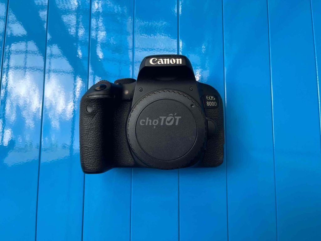 Máy ảnh Canon EOS 800D Đen đã sử dụng 13k. Mua bán Máy ảnh, Máy quay tại Quận Tân Bình Tp Hồ Chí Minh được đăng bởi nguyen nguyen hình 1