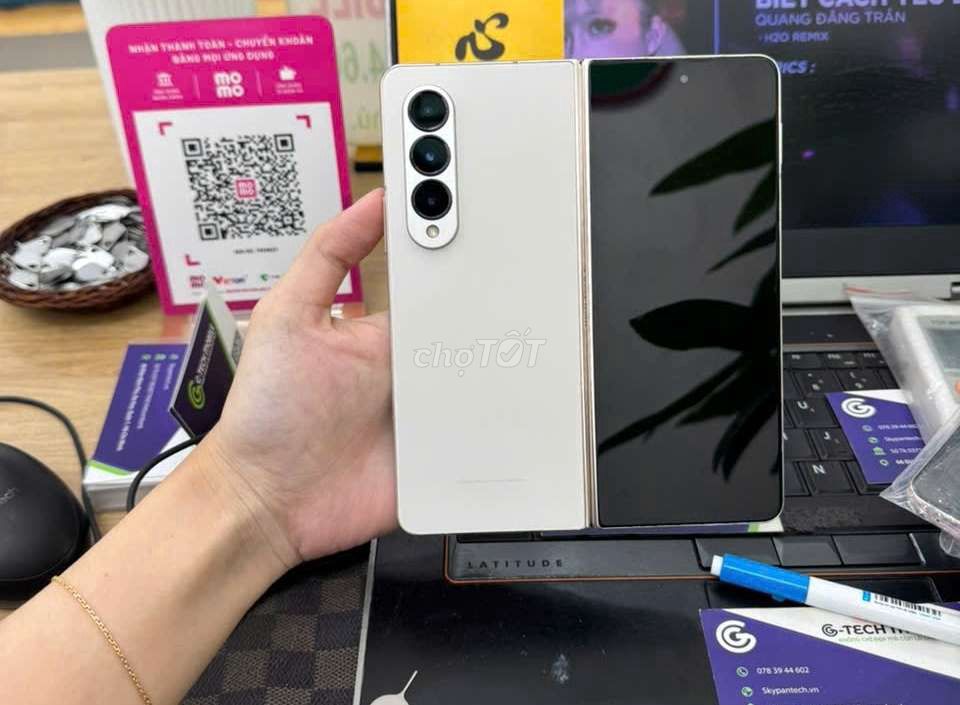 Galaxy Z Fold4 Vàng 256GB - đẹp leng keng. Mua bán Điện thoại tại Quận 5 Tp Hồ Chí Minh được đăng bởi Minh phương hình 1