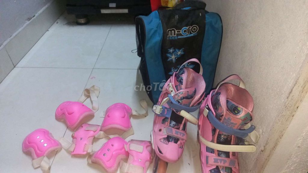 Giày patin Hồng size 36-39. Mua bán Đồ thể thao, Dã ngoại tại Quận Bình Thạnh Tp Hồ Chí Minh được đăng bởi Nguyễn Thị Trúc Vy hình 1