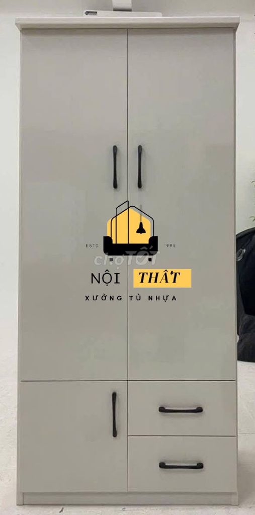 Tủ quần áo Nhựa Đài Loan Xám 1m8x82x45cm. Mua bán Tủ, kệ gia đình tại Thành phố Thủ Đức Tp Hồ Chí Minh được đăng bởi Cửa Hàng Nội Thất hình 1