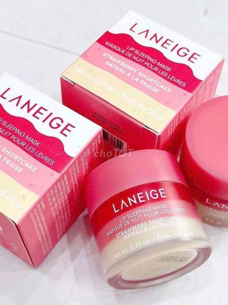 LANEIGE Mặt nạ ngủ môi 20g Dâu Vani. Mua bán Phụ kiện thời trang khác tại Quận 10 Tp Hồ Chí Minh được đăng bởi Baby Girl Lovely hình 1