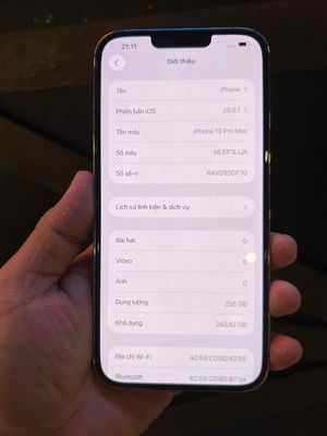13 Promax 256gb Qt màn xịn ko fix,mên vỏ pin zin. Mua bán Điện thoại tại Quận Hai Bà Trưng Hà Nội được đăng bởi Hoàng Văn Bằng