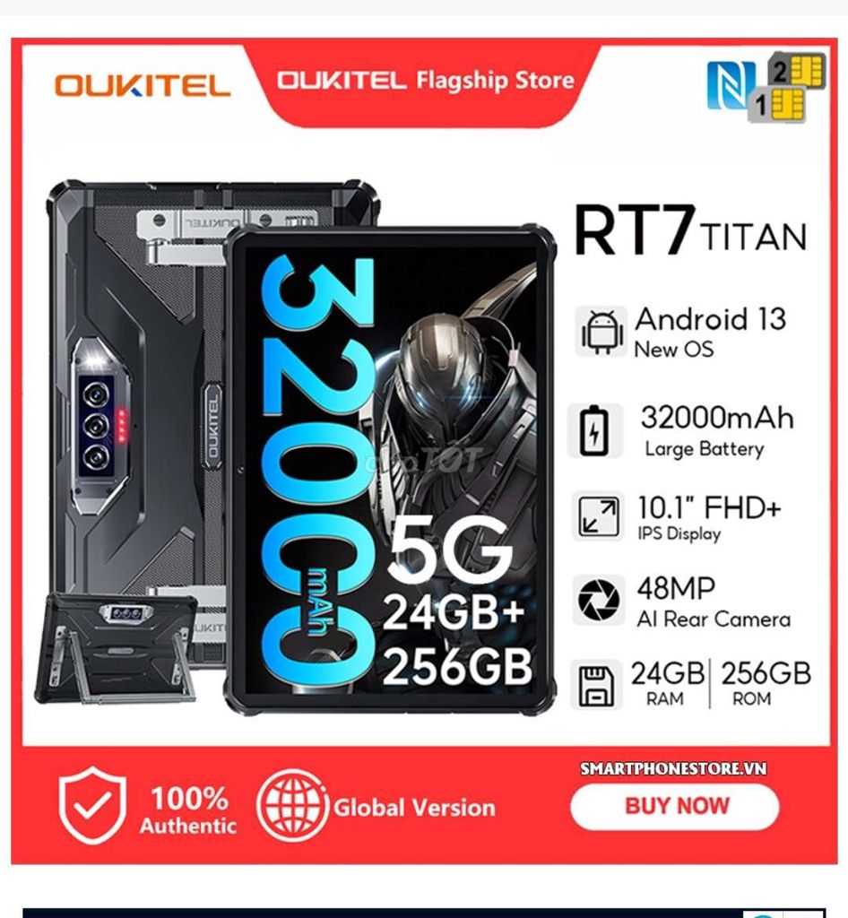 Máy tính bảng Oukitel-R17 5G