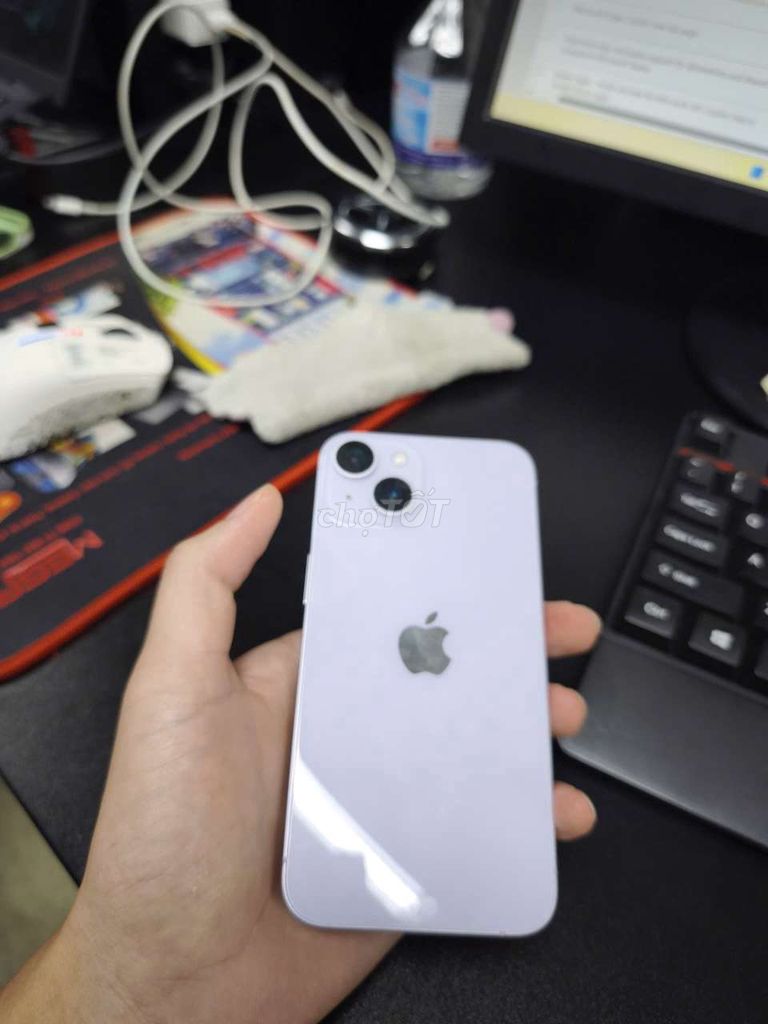 Apple iPhone 14 128GB Tím. Mua bán Điện thoại tại Quận Cẩm Lệ Đà Nẵng được đăng bởi Trần Văn Hải hình 1