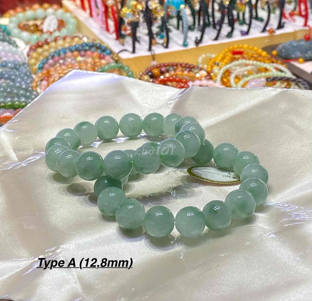 Vòng tay nam Cẩm thạch Type A. Mua bán Đồ sưu tầm, đồ cổ tại Quận 5 Tp Hồ Chí Minh được đăng bởi Đá Phong Thuỷ Quận 5 hình 1