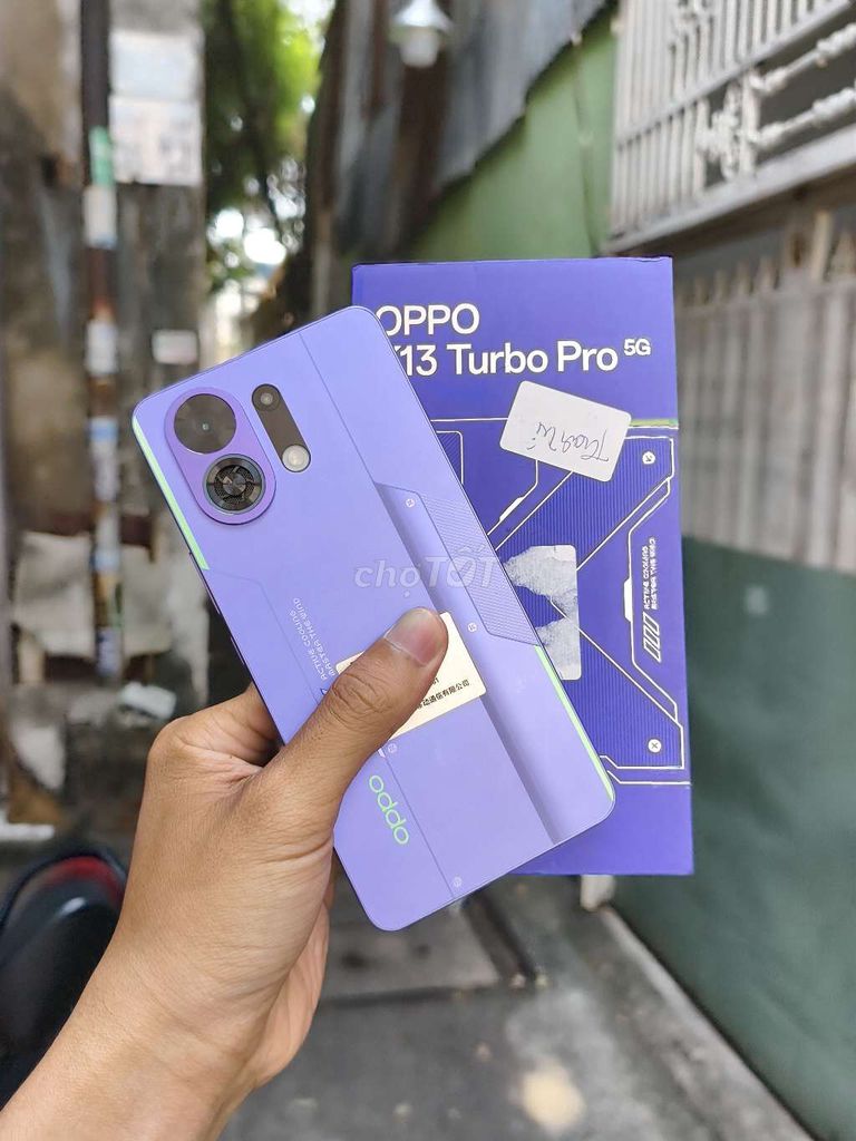 Oppo K13 Turbo Pro Tím 12/256 fullbox nd. Mua bán Điện thoại tại Quận Gò Vấp Tp Hồ Chí Minh được đăng bởi Thanh Tri hình 1
