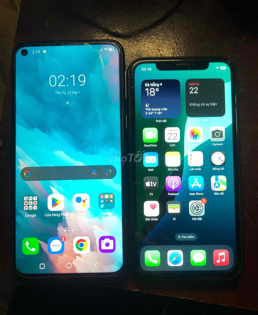 IPhone Xr 64gb và Vsmart Joy 4