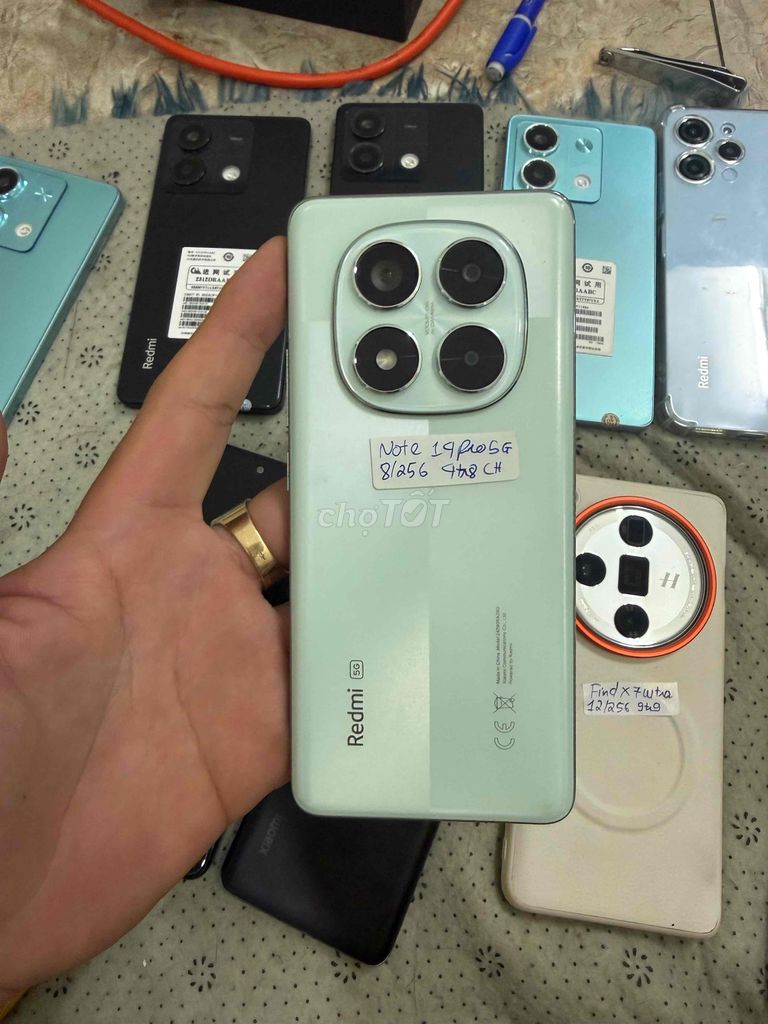 Xiaomi Redmi Note 14 Pro 5G 8GB/256GB Xanh lá. Mua bán Điện thoại tại Quận Tân Bình Tp Hồ Chí Minh được đăng bởi Nguyễn Thắng Mobile hình 1