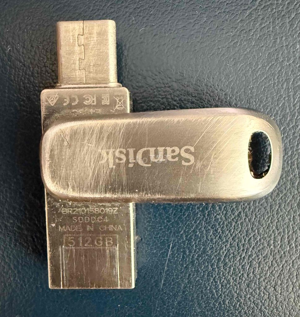 Usb Sandisk 512gb đầu A+c