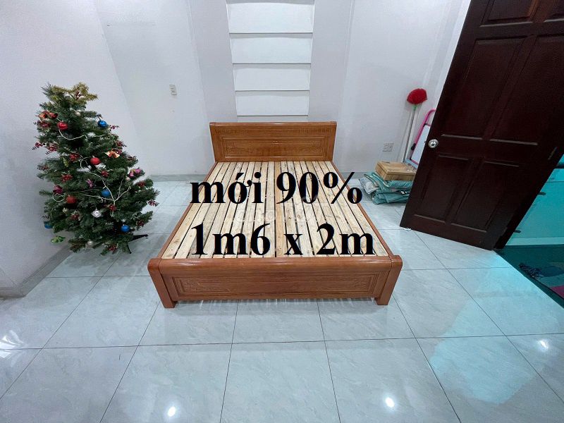 giường ngủ_giường 1m6_giường gổ_giường cũ_giường-1. Mua bán Giường, chăn ga gối nệm tại Quận Gò Vấp Tp Hồ Chí Minh được đăng bởi Nội Thất HD O9O253l225 hình 1