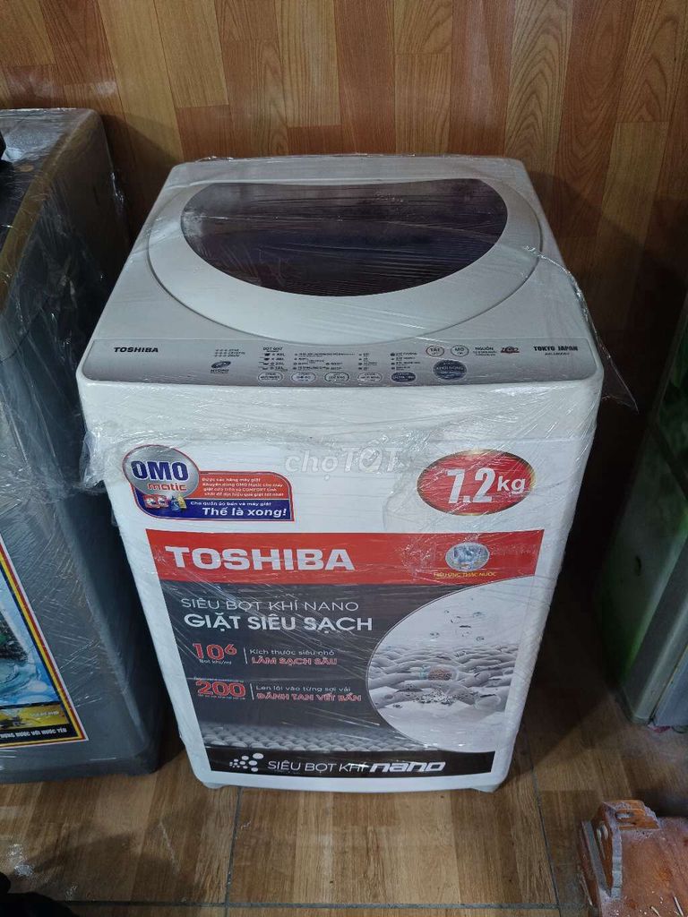 Máy giặt Toshiba 7.2kg cửa trên Trắng. Mua bán Máy giặt tại Quận 12 Tp Hồ Chí Minh được đăng bởi Trần Thanh Cường hình 1