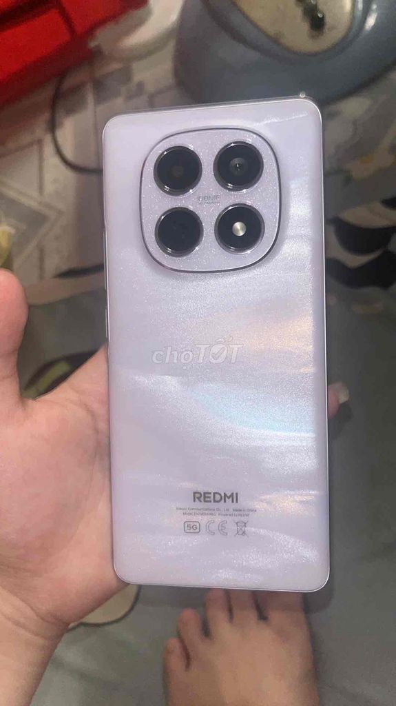 Xiaomi Redmi Note 15 5G Tím Đã sử dụng. Mua bán Điện thoại tại Quận Gò Vấp Tp Hồ Chí Minh được đăng bởi Cà Rốt hình 1