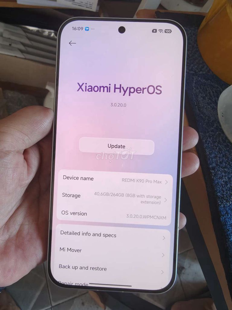 Xiaomi Redmi K90 Pro Max 12-256. Mua bán Điện thoại tại Thành phố Bến Tre Bến Tre được đăng bởi Từ Tuấn Bến Tre hình 1