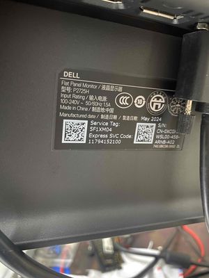 Màn hình dell new P2725 mới mua. Mua bán Phụ kiện (Màn hình, Chuột...) tại Huyện An Dương Hải Phòng được đăng bởi dattt