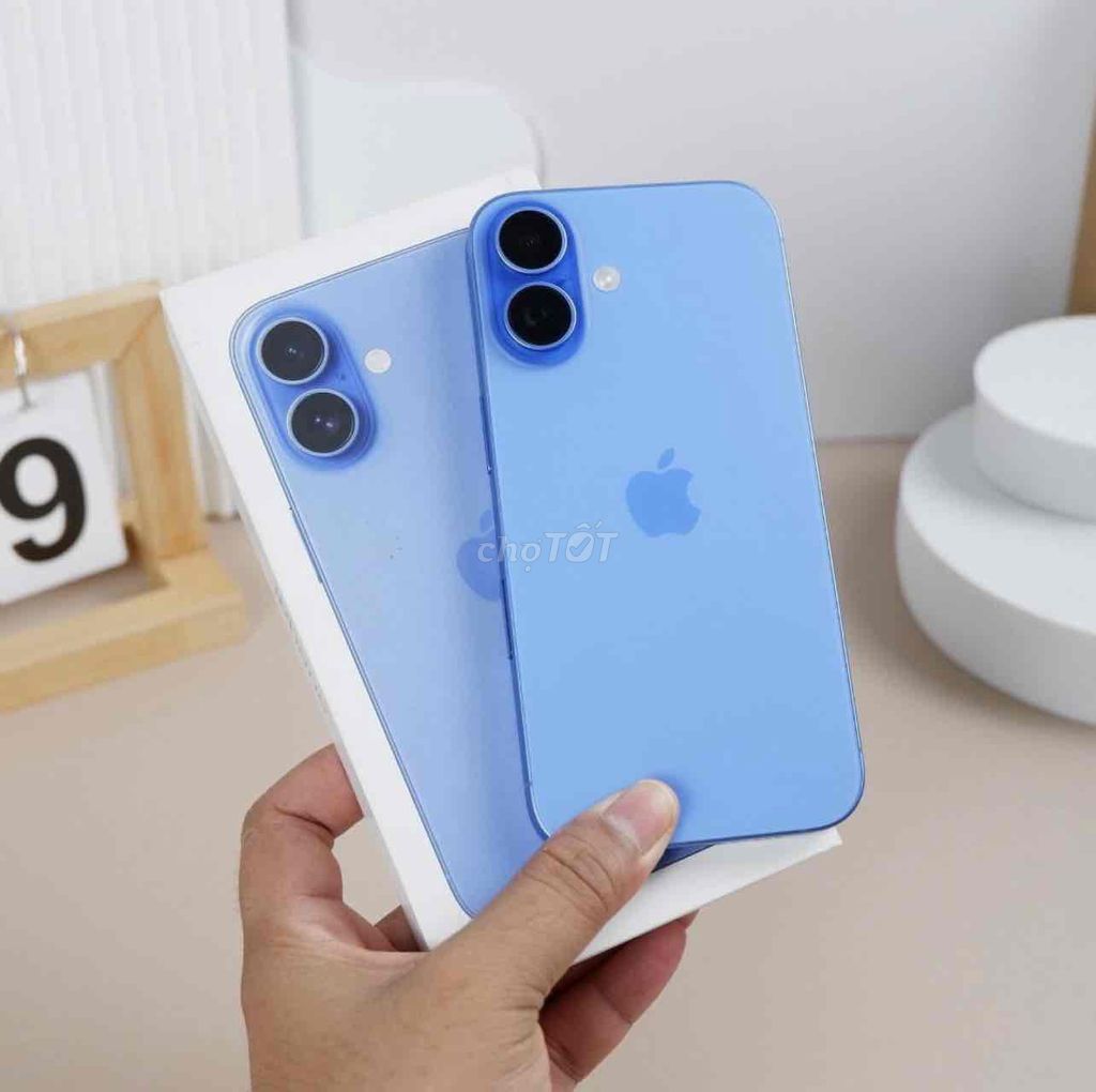 iPhone 16 128GB Xanh FULLBOX NEW APPLE 11/2025. Mua bán Điện thoại tại Quận 10 Tp Hồ Chí Minh được đăng bởi iStockHCM hình 1