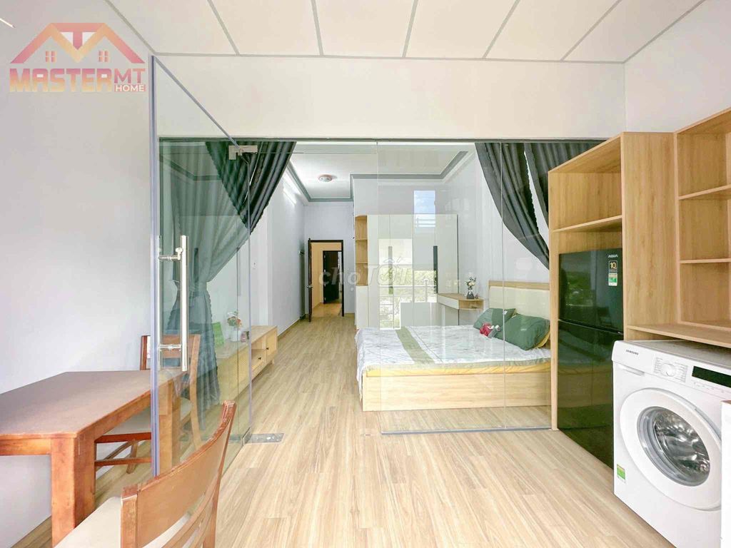 🤩🤩CĂN HỘ 1PN bancol full nội thất+40m2 NGAY KDL Văn Thánh,ĐBP