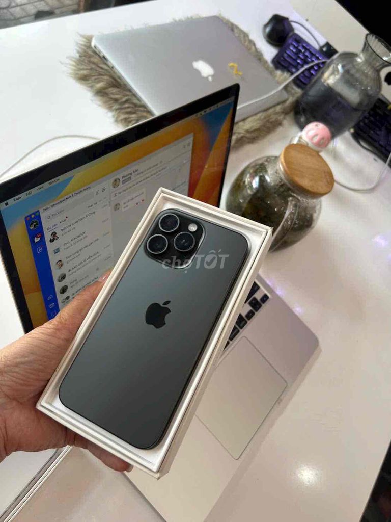 iphone 15promax 1tb đen qtế mỹ pin100 zin áp suất. Mua bán Điện thoại tại Quận 3 Tp Hồ Chí Minh được đăng bởi Nam Á Mobile hình 1
