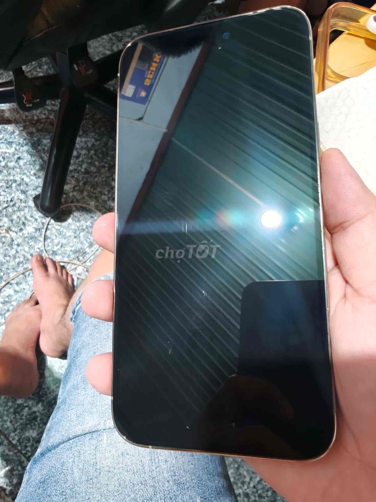 Apple iPhone 14 Pro Max 128GB Gold  nguyên zin. Mua bán Điện thoại tại Thành phố Biên Hòa Đồng Nai được đăng bởi Mạnh Hoàng hình 1