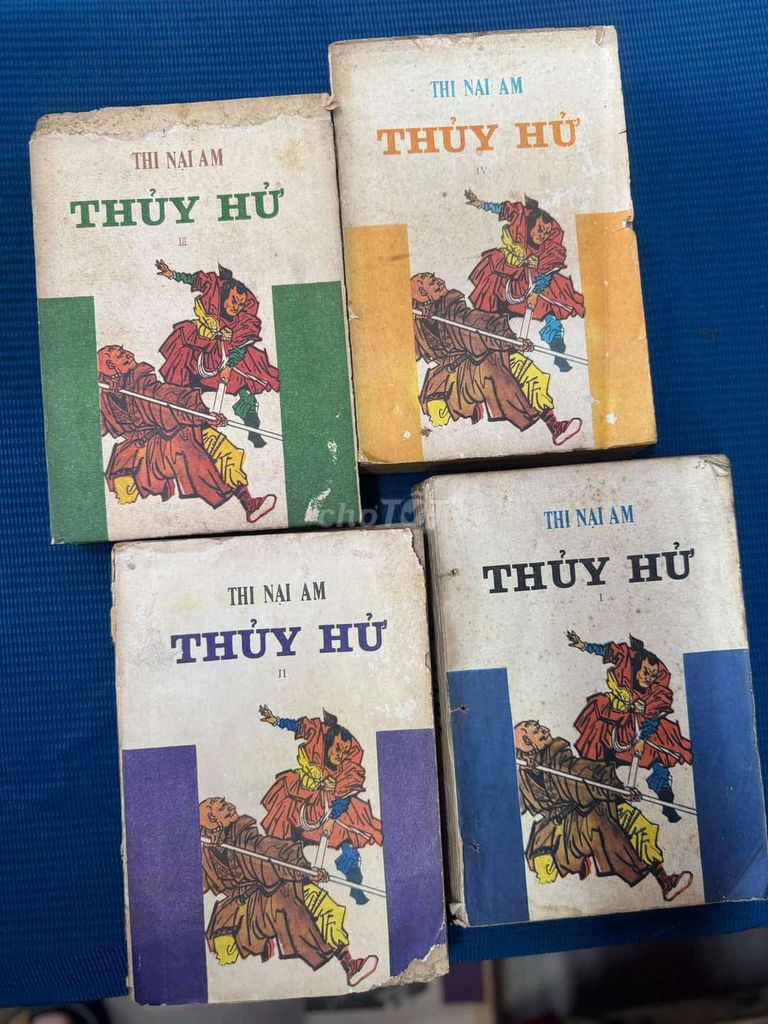 Bộ Thủy Hử xb 1988 (4 tập)