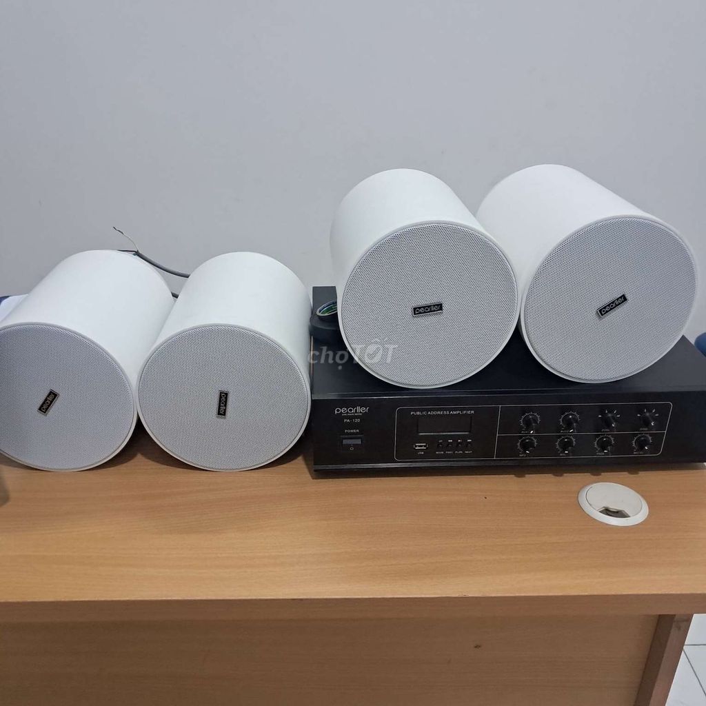 Hệ thống âm thanh Pearller PA-120 Trắng. Mua bán Tivi, Âm thanh tại Quận 12 Tp Hồ Chí Minh được đăng bởi Thành hình 1