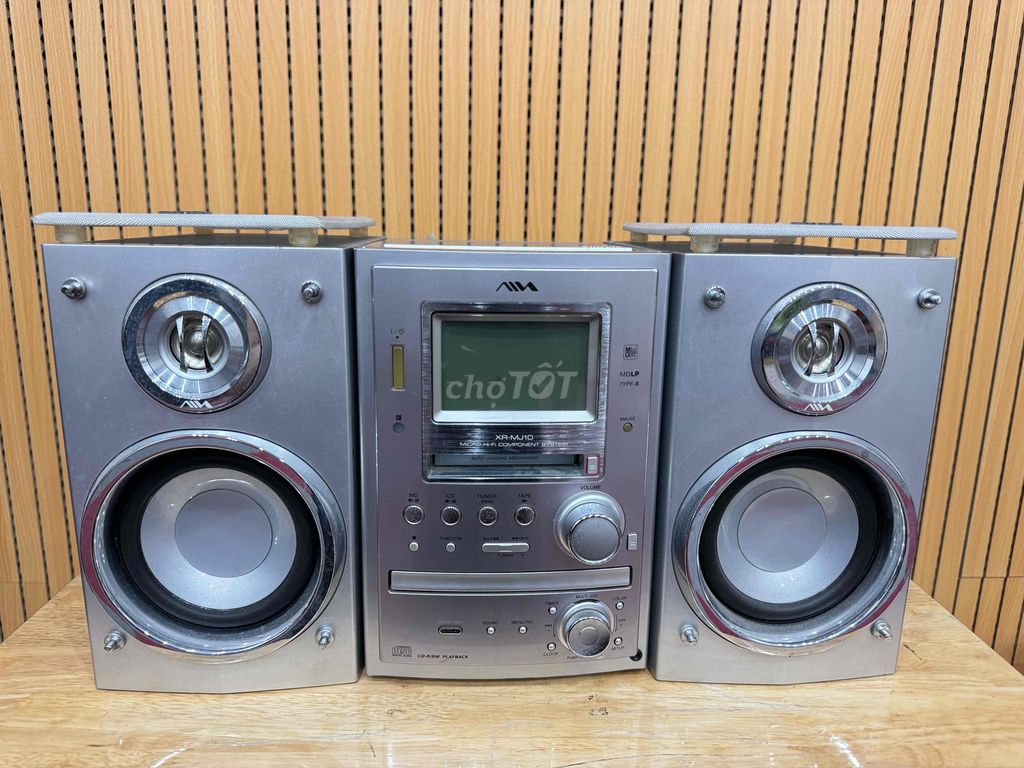 Dàn âm thanh nhật Aiwa XR-MJ10 Bạc. Mua bán Tivi, Âm thanh tại Quận Long Biên Hà Nội được đăng bởi Thắng âm thanh 1979 hình 1