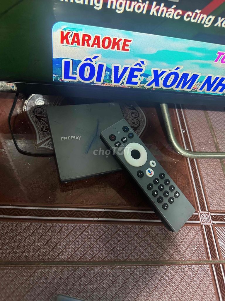 Đầu phát TV Box FPT Play điều khien giọng noi. Mua bán Tivi, Âm thanh tại Quận Cẩm Lệ Đà Nẵng được đăng bởi Minh nhật quang hình 1