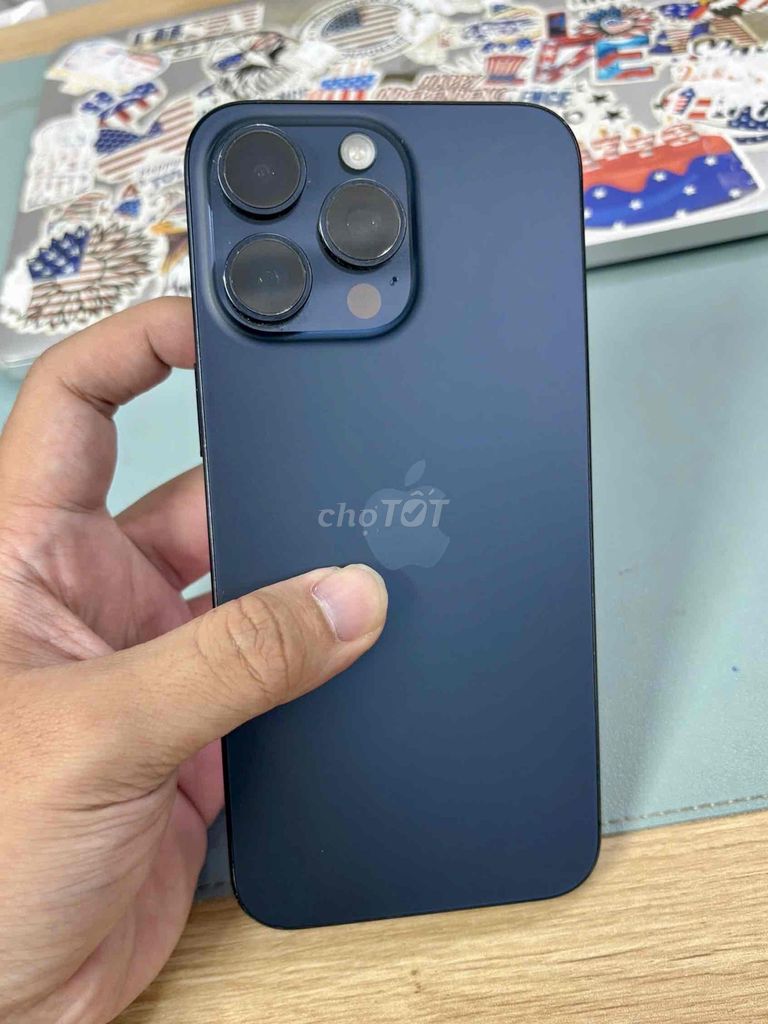 Apple iPhone 15 Pro Max 256GB Xanh Đã sử dụng. Mua bán Điện thoại tại Quận Đống Đa Hà Nội được đăng bởi Tùng Trần Apple hình 1