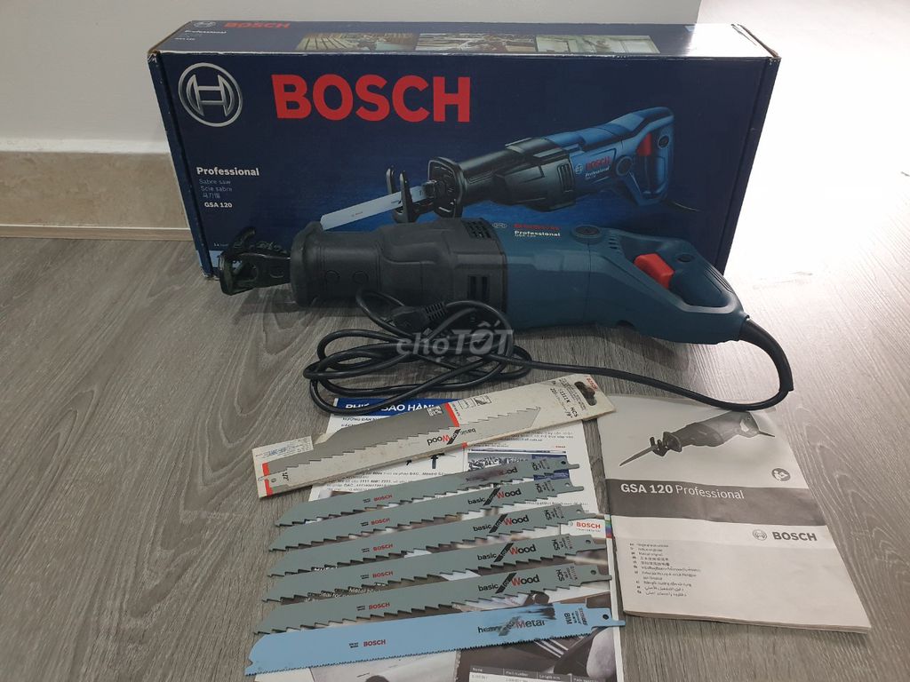 Máy cưa kiếm Bosch GSA 120 Như mới. Mua bán Đồ chuyên dụng, Giống nuôi trồng tại Quận 8 Tp Hồ Chí Minh được đăng bởi Ly Pham hình 1