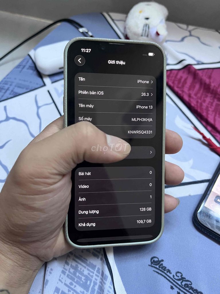 Apple iPhone 13 128GB. Mua bán Điện thoại tại Huyện Thống Nhất Đồng Nai được đăng bởi Sài gì bán đó hình 1