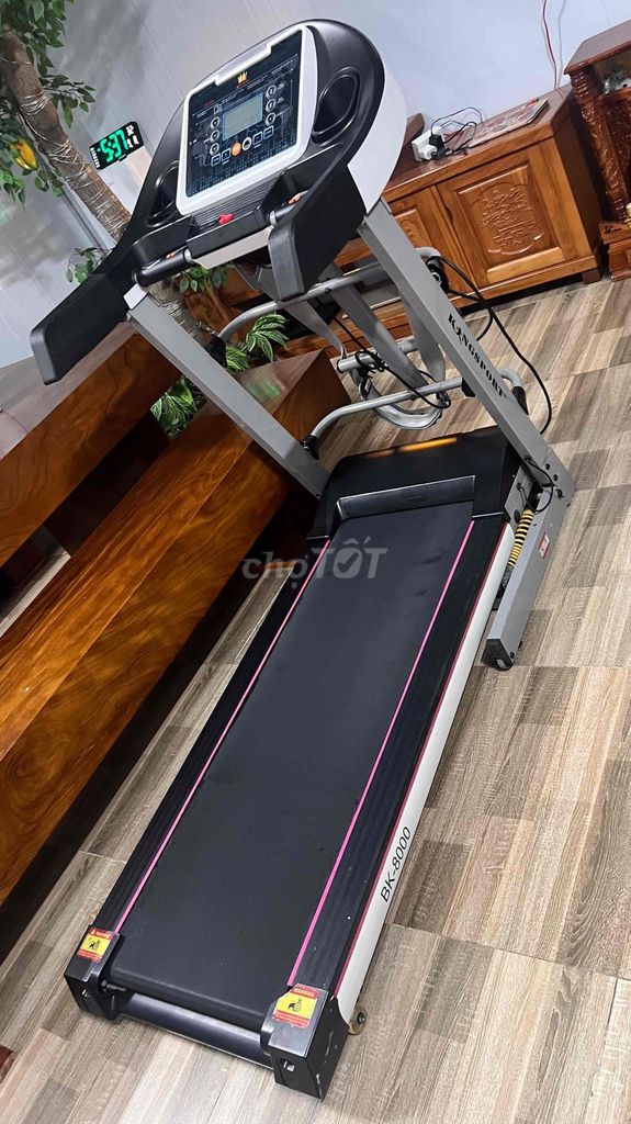 Máy chạy bộ Kingsport BK-8000 Đen, Trắng, Hồng