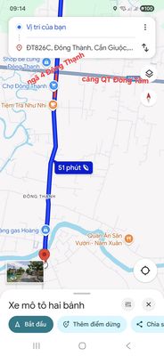 Bán 830m2 có 500m2 thổ, MT 826C Đông Thạnh, Cần giuộc, LA. Mua bán đất tại Huyện Cần Giuộc Long An được đăng bởi Võ Phú Niêm