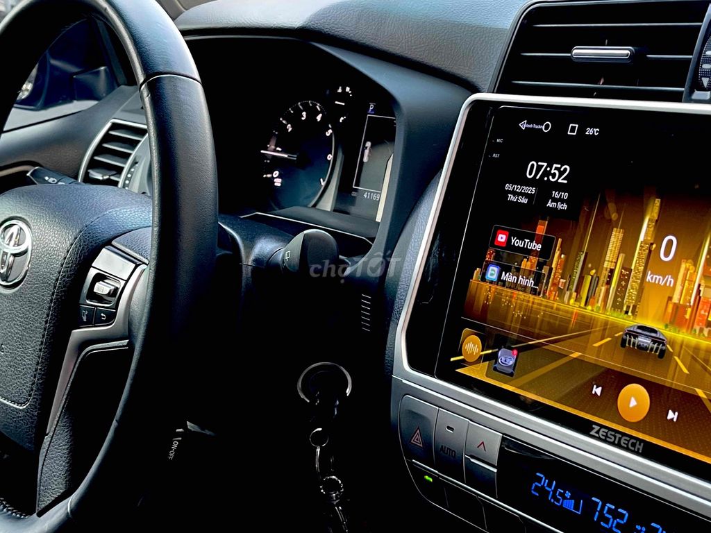 Toyota Land Cruiser Prado MoDe 2018 trùm mền -41.K. Mua bán Ô tô tại Quận 4 Tp Hồ Chí Minh được đăng bởi A Linh  hình 14