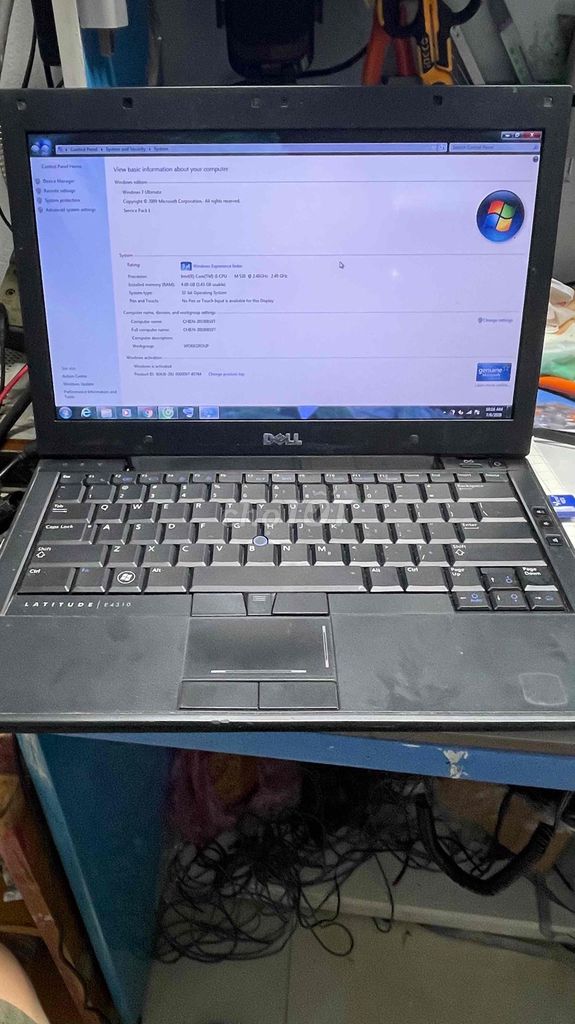 Dell Latitude E4310 i5 4GB/250GB. Mua bán Laptop tại Huyện Yên Khánh Ninh Bình được đăng bởi tạ văn phú hình 1