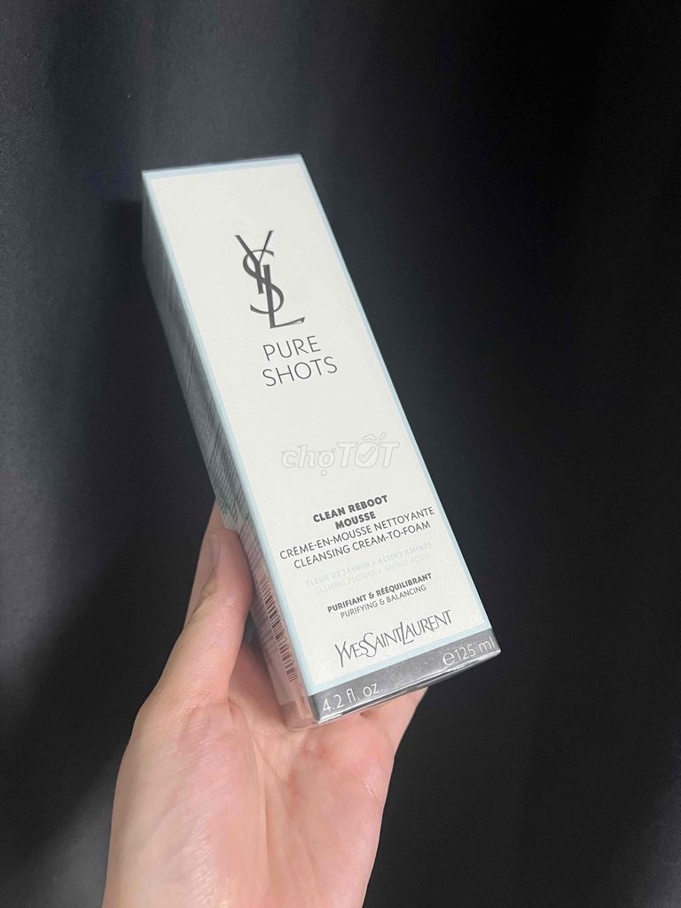 sửa rửa mặt trắng da YSL 125ml