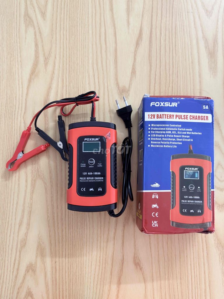 Bộ Sạc Bình Ắc Quy 12v. Mua bán Nội thất, đồ gia dụng khác tại Thị xã Bình Minh Vĩnh Long được đăng bởi Mekong Solar  hình 1