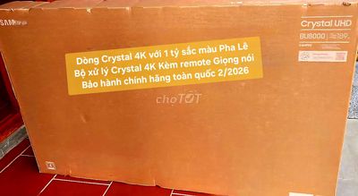TV 4K Samsung 75BU8000 75in Giọng Nói BH 2/2026. Mua bán Tivi, Âm thanh tại Quận 8 Tp Hồ Chí Minh được đăng bởi Nguyen nguyen