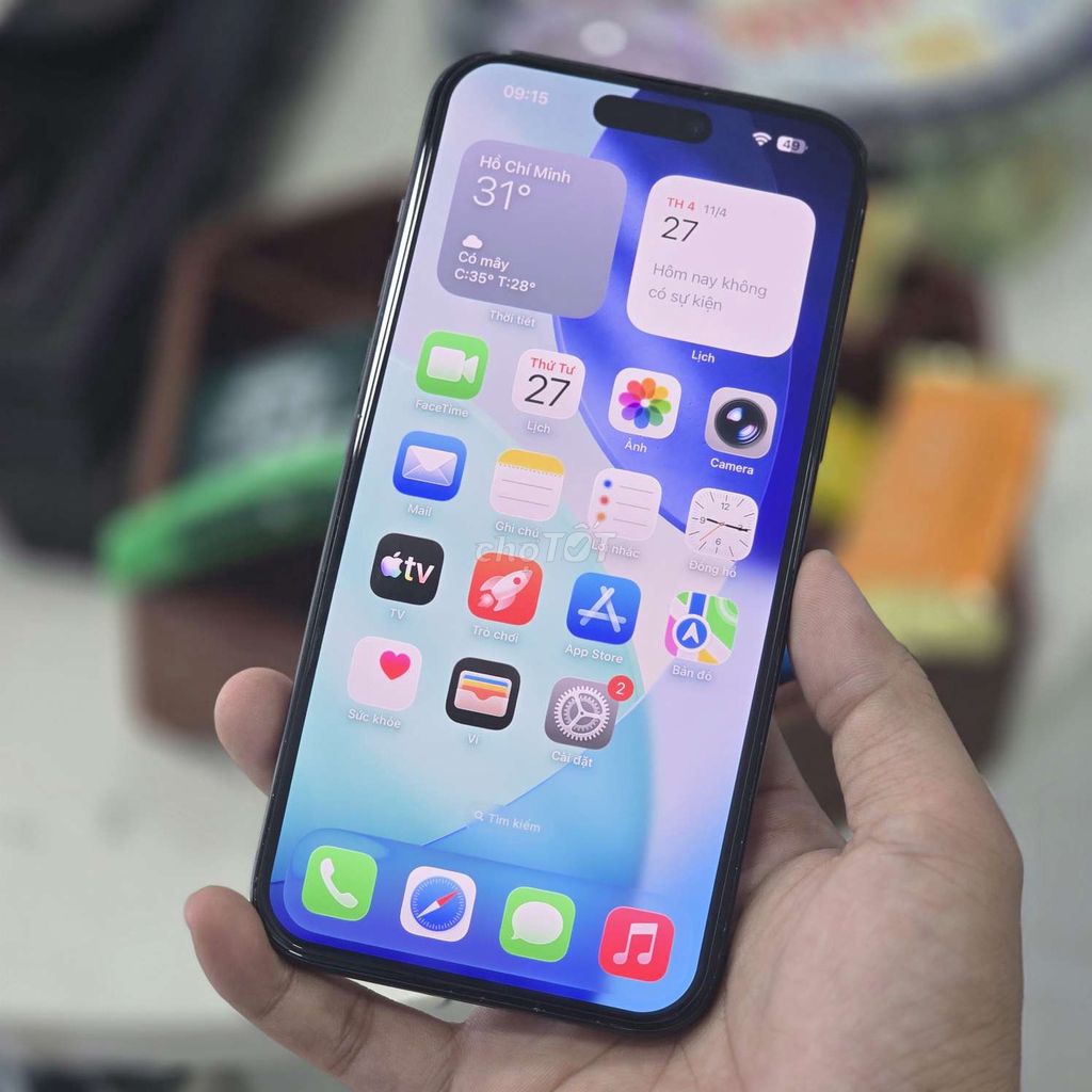 ⚫️iPhone 15 Plus 128GB Sạc 80L P100 Góp Nợ Xấu. Mua bán Điện thoại tại Quận Ngô Quyền Hải Phòng được đăng bởi TRAN SONG HA hình 1