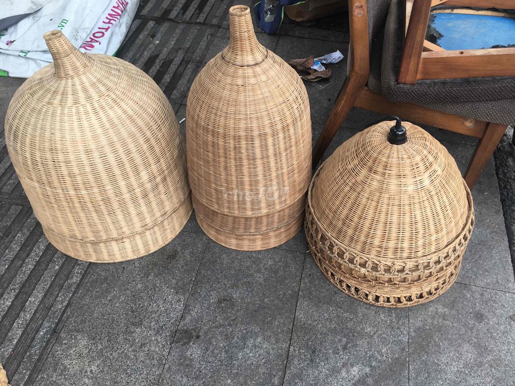 9 Lồng đèn Mây tre đan Trang trí Nâu nhạt. Mua bán Cây cảnh, đồ trang trí tại Quận Tân Phú Tp Hồ Chí Minh được đăng bởi Tiệm Sách Cũ Hoàng Lộc hình 1