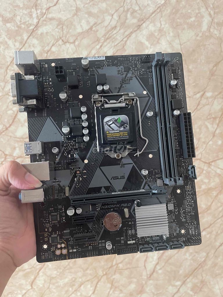 Mainboard Asus H310 Đen. Mua bán Linh kiện (RAM, Card...) tại Quận Sơn Trà Đà Nẵng được đăng bởi Nissi hình 1
