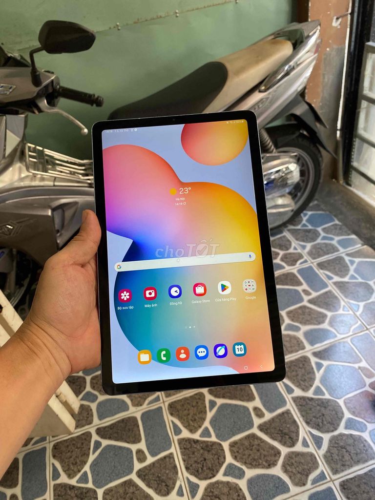 Samsung Galaxy Tab S6 Lite sài sim. Mua bán Máy tính bảng tại Quận 7 Tp Hồ Chí Minh được đăng bởi xác dt zin hình 1