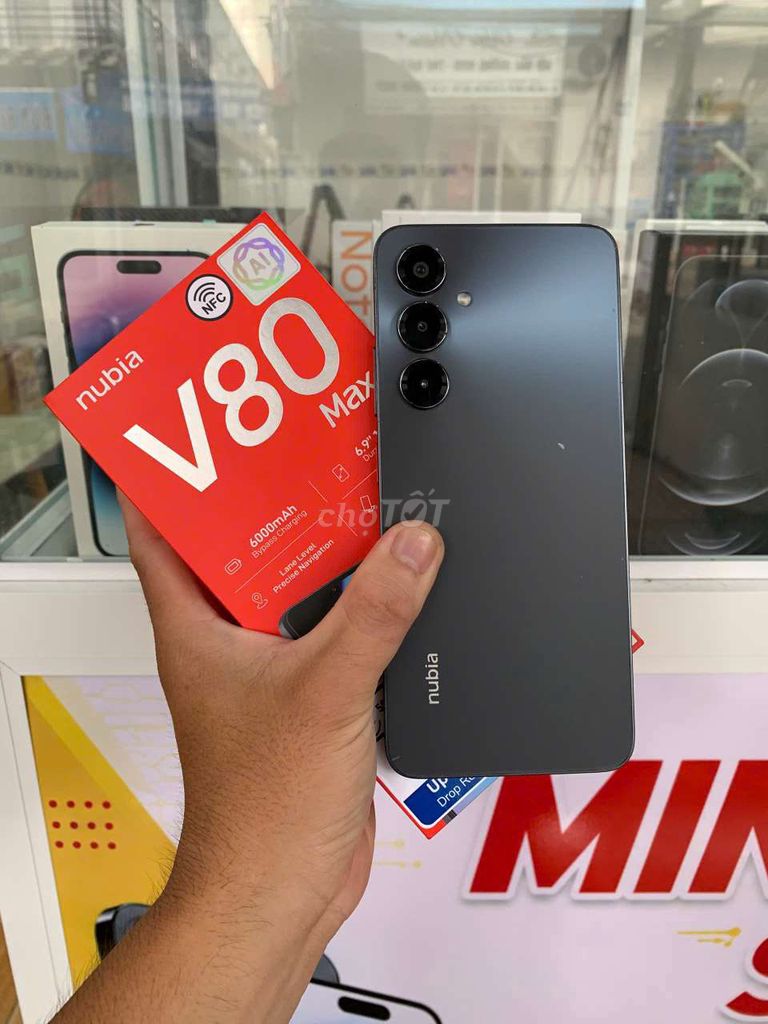 Nubia V80 Max 256GB Full Box. Mua bán Điện thoại tại Quận Ninh Kiều Cần Thơ được đăng bởi Nhựt Mobile hình 1