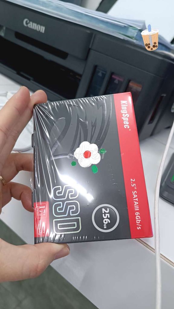 ✔Ssd new 256gb sẵn win 10 office.