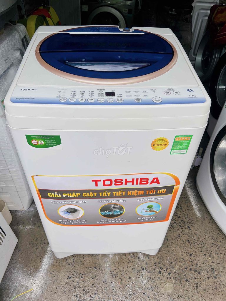 Máy giăt Toshiba 8,2kg như mới