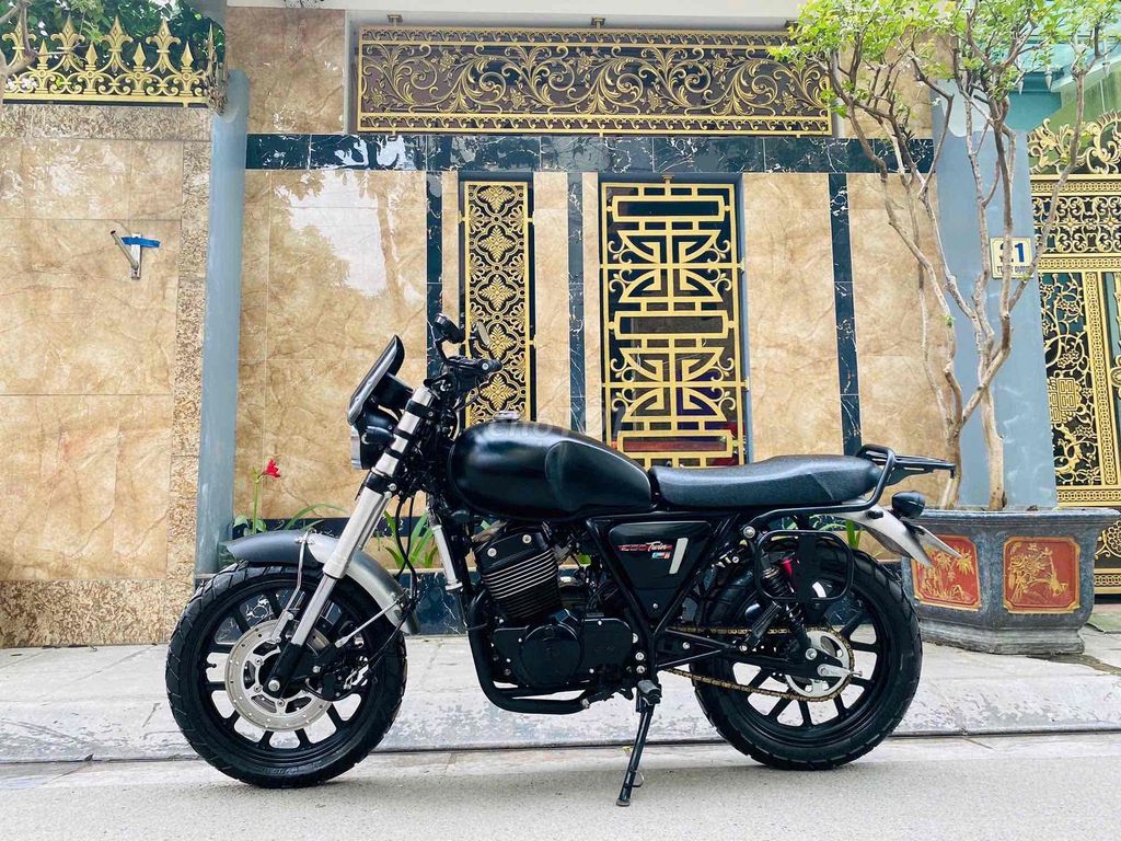 GPX TWIN 250cc  FI đen sần cực chất-classic lướt. Mua bán Xe máy tại Quận Cầu Giấy Hà Nội được đăng bởi Tong motor xe may hình 6