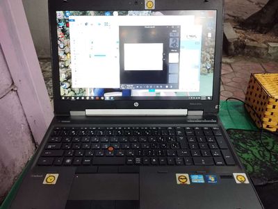 Laptop Elitebook 8560w 8GB 128GB SSD 500GB HHD