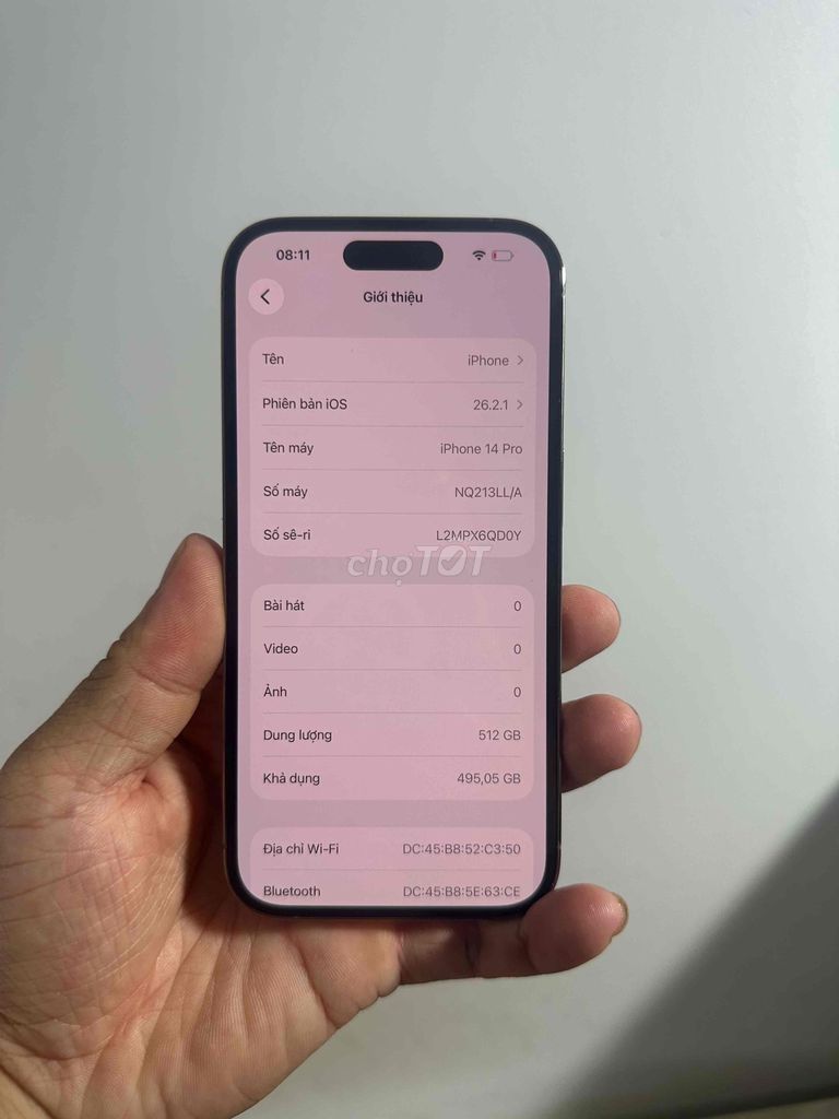 Apple iPhone 14 Pro 512GB Vàng. Mua bán Điện thoại tại Quận 4 Tp Hồ Chí Minh được đăng bởi Miu Thyy hình 1